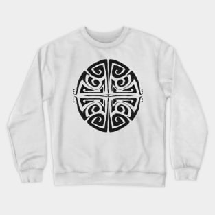 Round, tattoo, tatoo, tribal Crewneck Sweatshirt